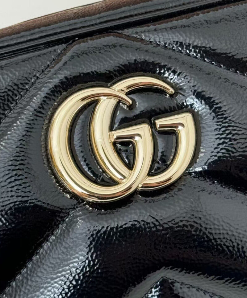 Gucci GG Marmont Series of small shoulder bag Black